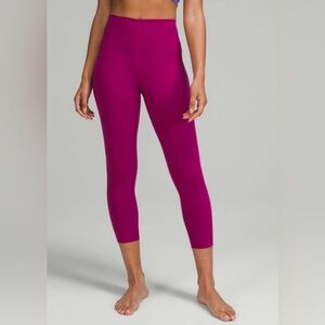 Lululemon InStill High-Rise Crop 23"
Magenta Purple